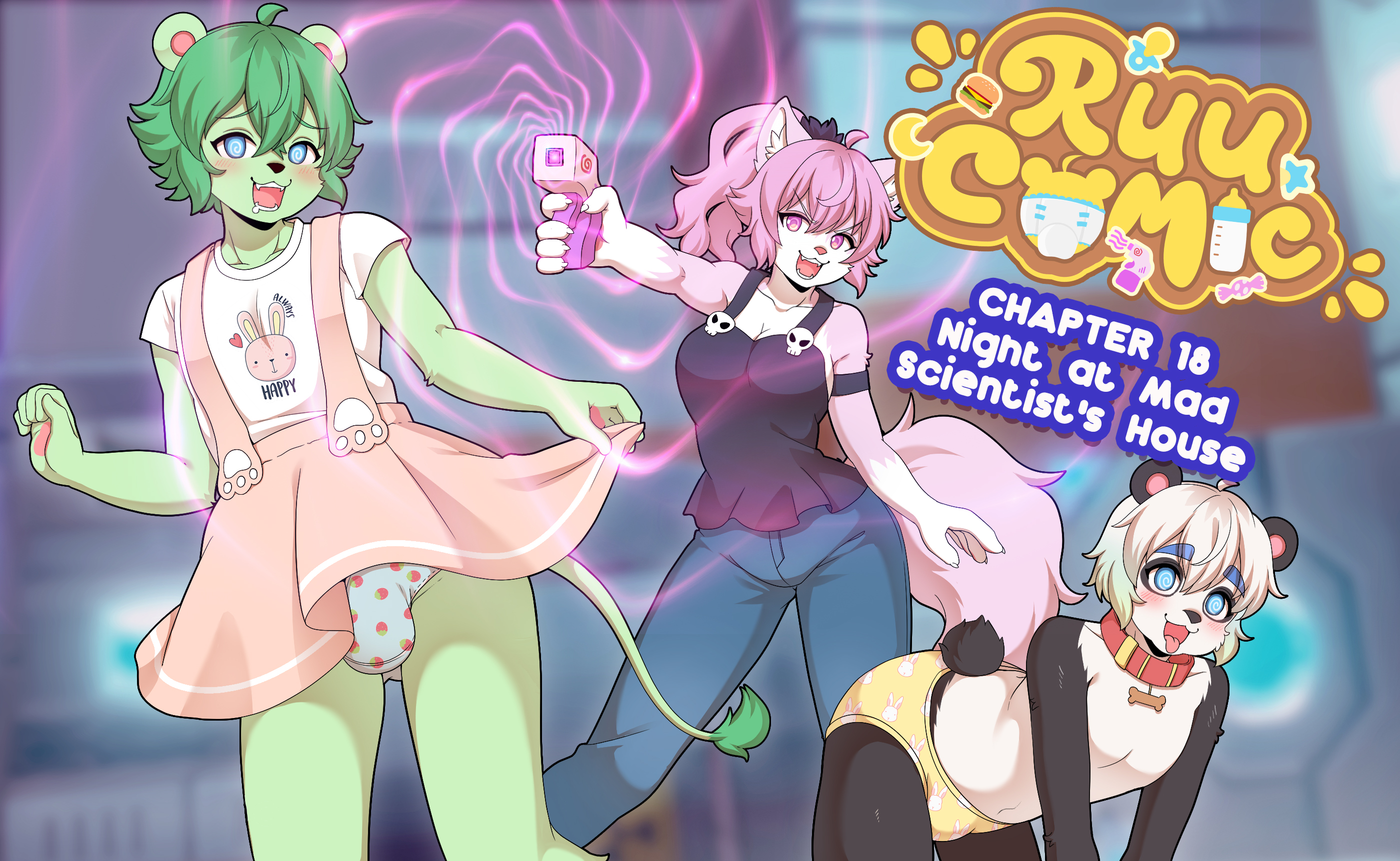 Volume 18 - Night at Mad Scientist's House