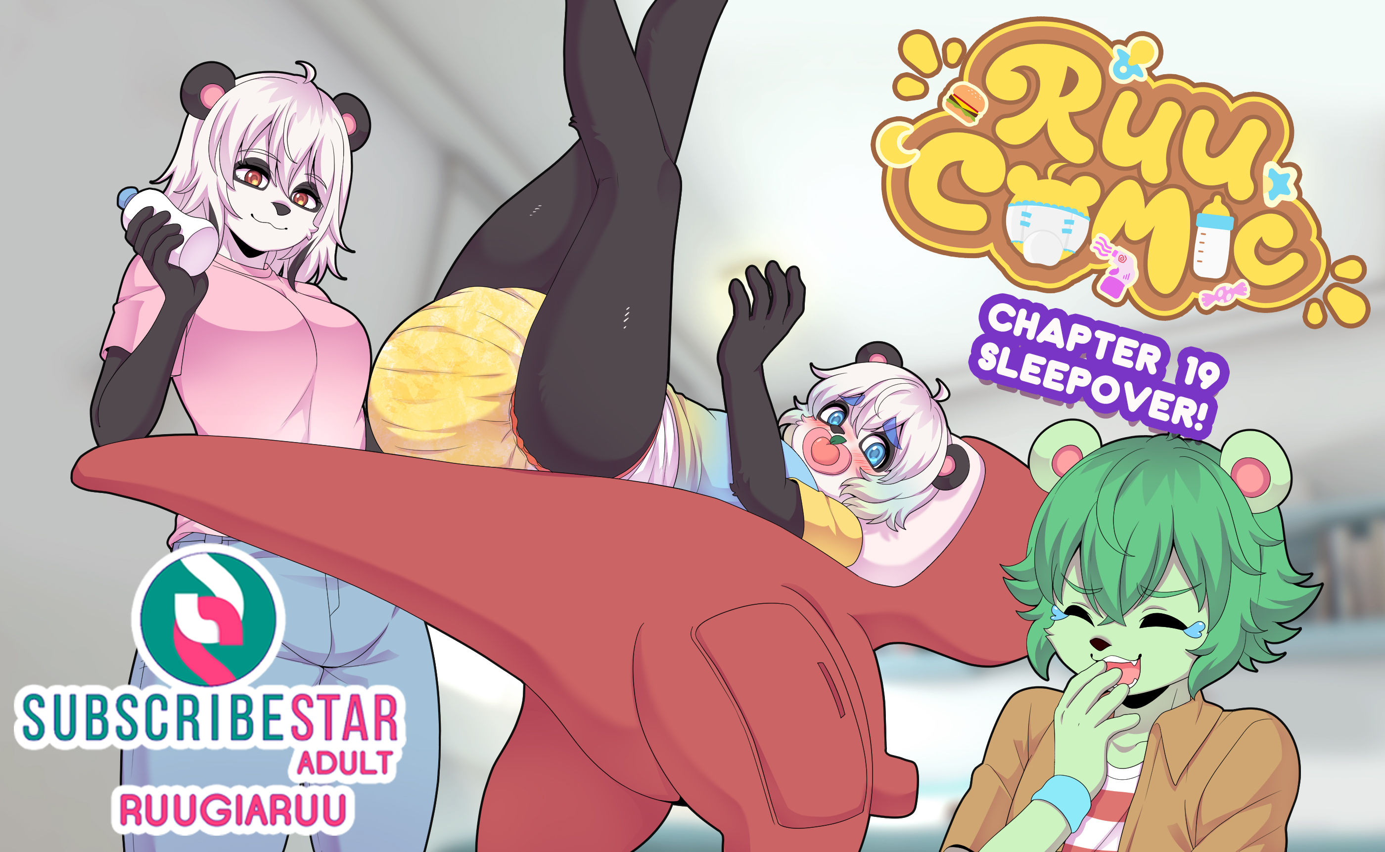 Volume 19 - Sleepover!